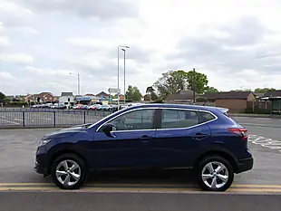 Used 2018 Nissan Qashqai Acenta Blue - Interior and Exterior details 4