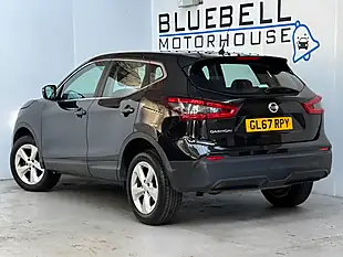 Used 2018 Nissan Qashqai Acenta Pearl Black - Interior and Exterior details 4