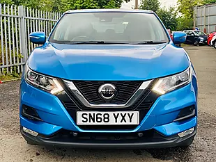 Used 2018 Nissan Qashqai Acenta Premium Blue - Interior and Exterior details 3