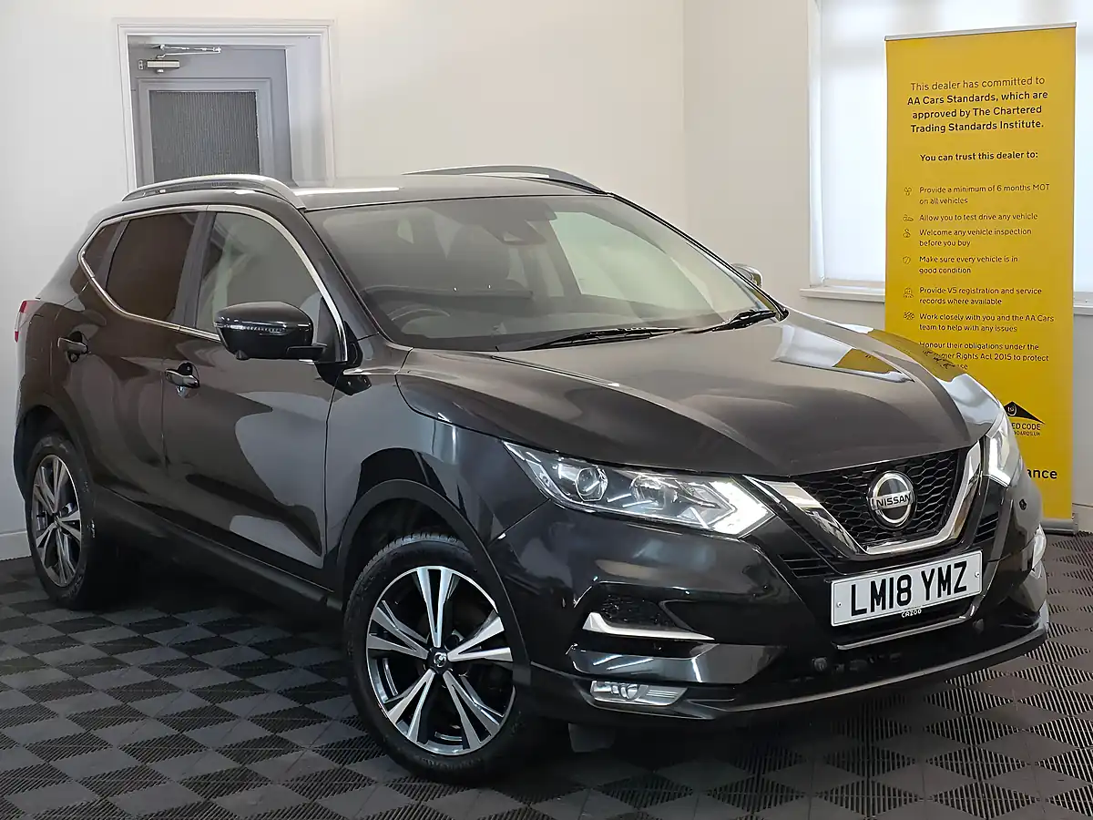 Used 2018 Nissan Qashqai N-Connecta Black - Interior and Exterior details 3