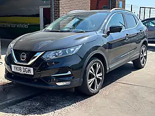 Used 2018 Nissan Qashqai N-Connecta Black - Interior and Exterior details 3