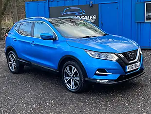 Used 2018 Nissan Qashqai N-Connecta Blue - Interior and Exterior details 10