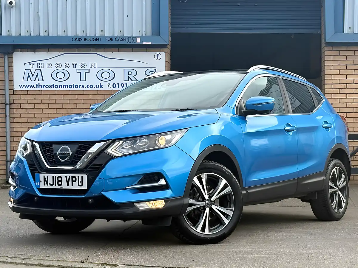 Used 2018 Nissan Qashqai N-Connecta Blue - Interior and Exterior details 2
