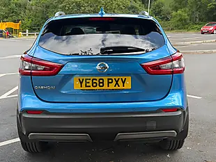 Used 2018 Nissan Qashqai N-Connecta Blue - Interior and Exterior details 6