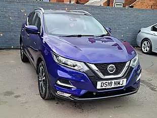 Used 2018 Nissan Qashqai N-Connecta Blue - Interior and Exterior details 3