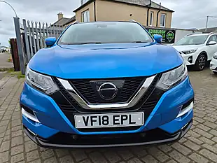 Used 2018 Nissan Qashqai N-Connecta Blue - Interior and Exterior details 2