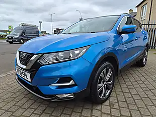 Used 2018 Nissan Qashqai N-Connecta Blue - Interior and Exterior details 3