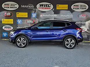 Used 2018 Nissan Qashqai N-Connecta Blue - Interior and Exterior details 2
