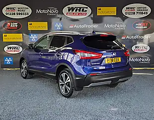 Used 2018 Nissan Qashqai N-Connecta Blue - Interior and Exterior details 3