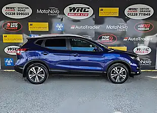 Used 2018 Nissan Qashqai N-Connecta Blue - Interior and Exterior details 5
