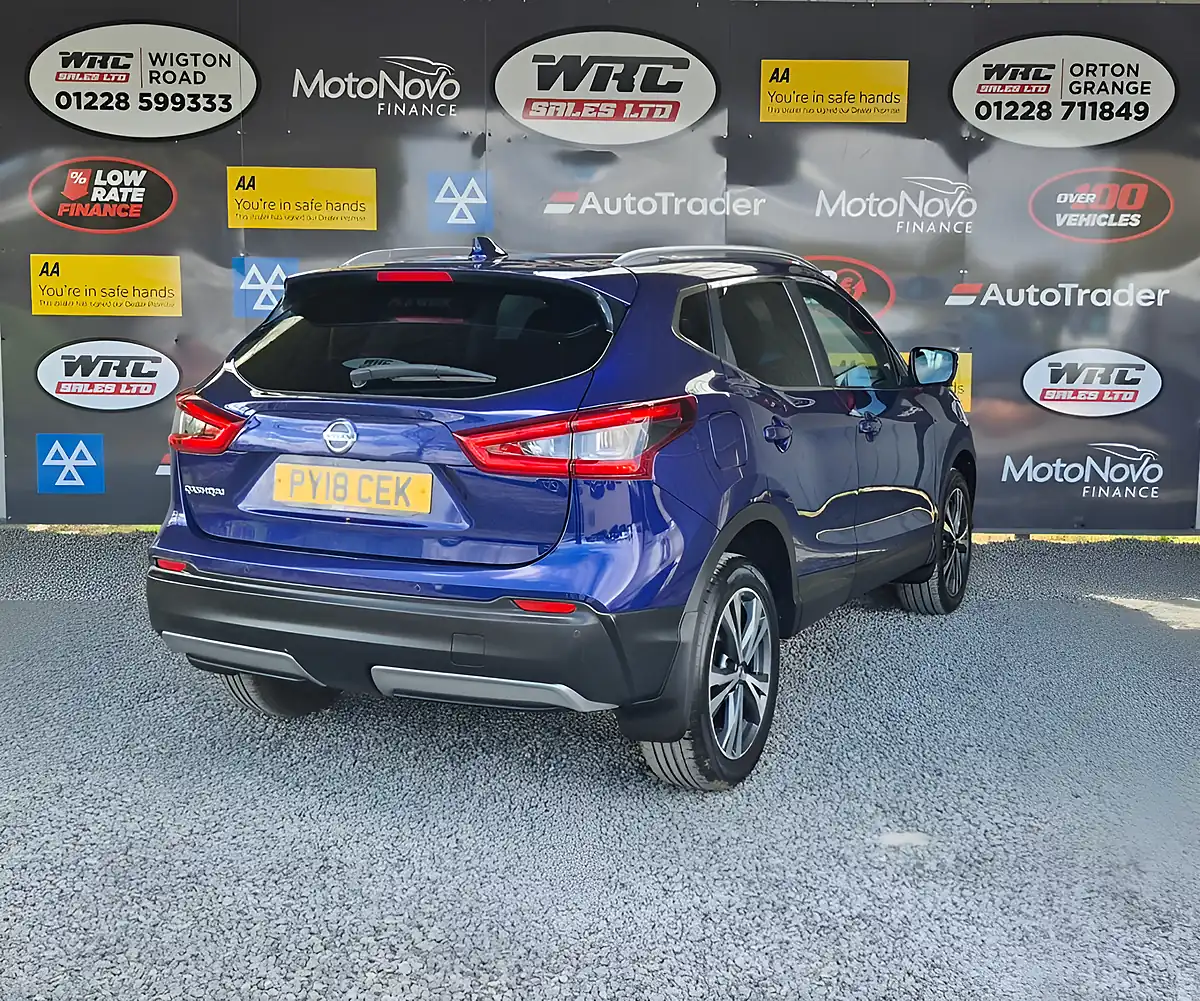 Used 2018 Nissan Qashqai N-Connecta Blue - Interior and Exterior details 6