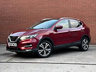 Used 2018 Nissan Qashqai N-Connecta Red - Interior and Exterior details 2