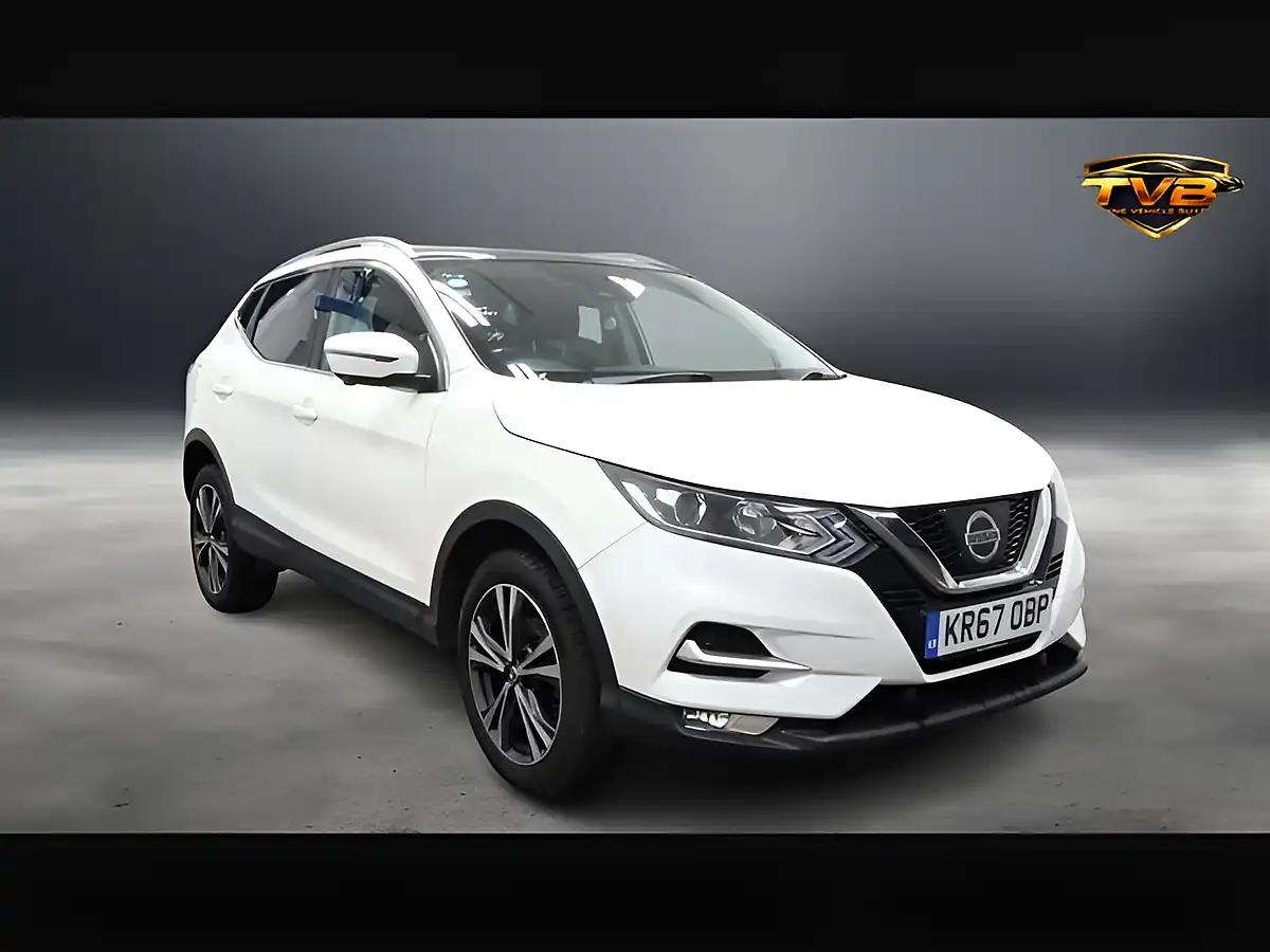 Used 2018 Nissan Qashqai N-Connecta Storm White - Front View