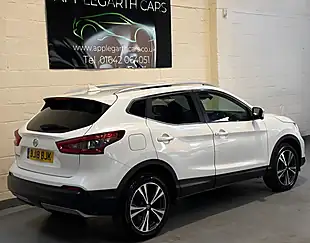 Used 2018 Nissan Qashqai N-Connecta White - Interior and Exterior details 13