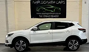 Used 2018 Nissan Qashqai N-Connecta White - Interior and Exterior details 6