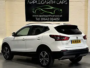 Used 2018 Nissan Qashqai N-Connecta White - Interior and Exterior details 7