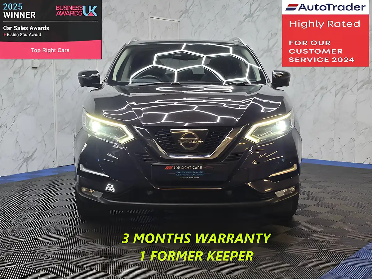 Used 2018 Nissan Qashqai Tekna Black - Interior and Exterior details 2