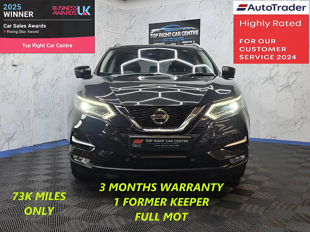 Used 2018 Nissan Qashqai Tekna Black - Interior and Exterior details 2