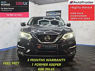 Used 2018 Nissan Qashqai Tekna Black - Interior and Exterior details 2