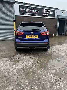 Used 2018 Nissan Qashqai Tekna Blue - Interior and Exterior details 6