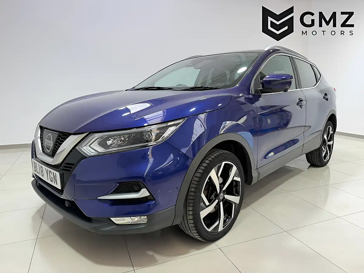 Used 2018 Nissan Qashqai Tekna Blue - Interior and Exterior details 3