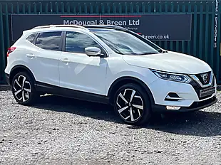 Used 2018 Nissan Qashqai Tekna Plus White - Interior and Exterior details 7