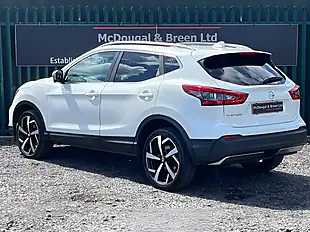 Used 2018 Nissan Qashqai Tekna Plus White - Interior and Exterior details 4
