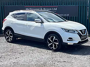 Used 2018 Nissan Qashqai Tekna Plus White - Interior and Exterior details 7