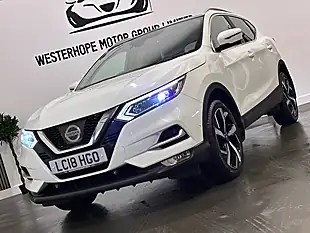 Used 2018 Nissan Qashqai Tekna White - Interior and Exterior details 8