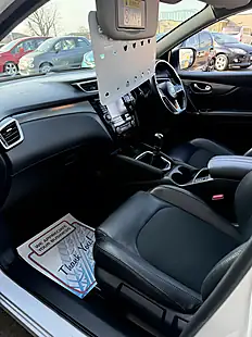 Used 2018 Nissan Qashqai Tekna White - Interior and Exterior details 11