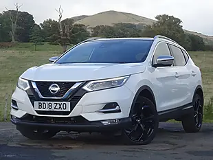 Used 2018 Nissan Qashqai Tekna+ White - Interior and Exterior details 2