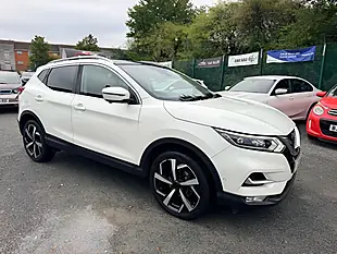 Used 2018 Nissan Qashqai Tekna White - Interior and Exterior details 2
