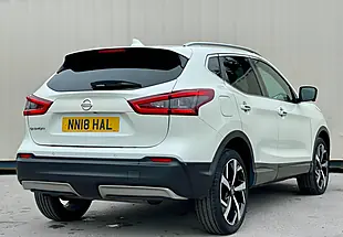 Used 2018 Nissan Qashqai Tekna+ Xtron White - Interior and Exterior details 4