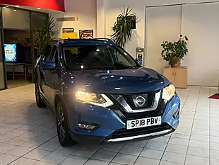 Used 2018 Nissan X-Trail N-Connecta Blue - Interior and Exterior details 2