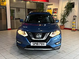 Used 2018 Nissan X-Trail N-Connecta Blue - Interior and Exterior details 4