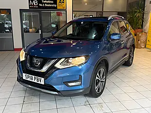 Used 2018 Nissan X-Trail N-Connecta Blue - Interior and Exterior details 5