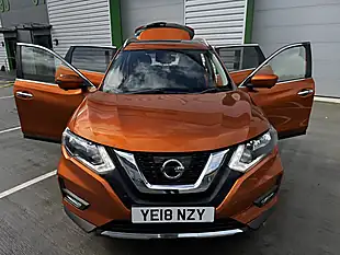 Used 2018 Nissan X-Trail N-Connecta Orange - Interior and Exterior details 16