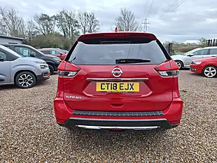 Used 2018 Nissan X-Trail N-Connecta Red - Interior and Exterior details 13