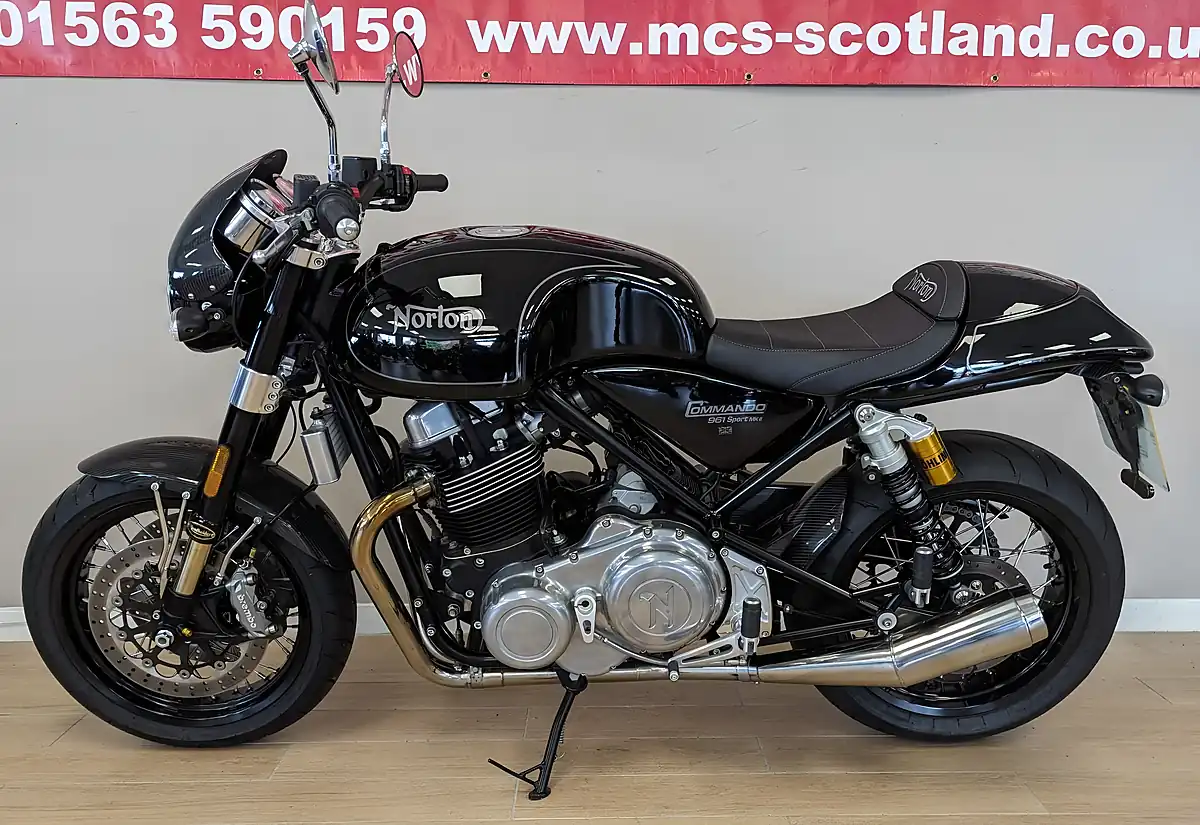 Used 2018 Norton Commando 961 California 50th Anniversary (mkii) Black - Interior and Exterior details 9