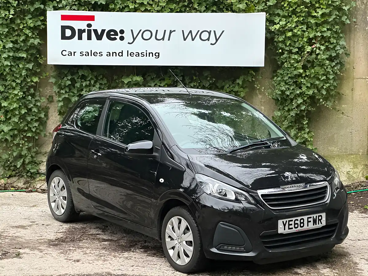 Used 2018 Peugeot 108 Active Black - Front View