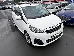 Used 2018 Peugeot 108 Active Edition White - Interior and Exterior details 10