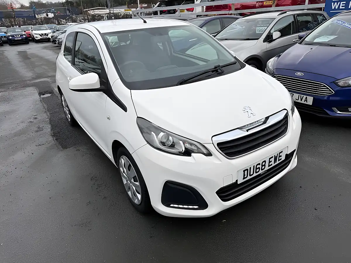 Used 2018 Peugeot 108 Active Edition White - Interior and Exterior details 10