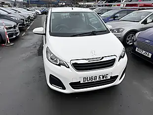 Used 2018 Peugeot 108 Active Edition White - Interior and Exterior details 12