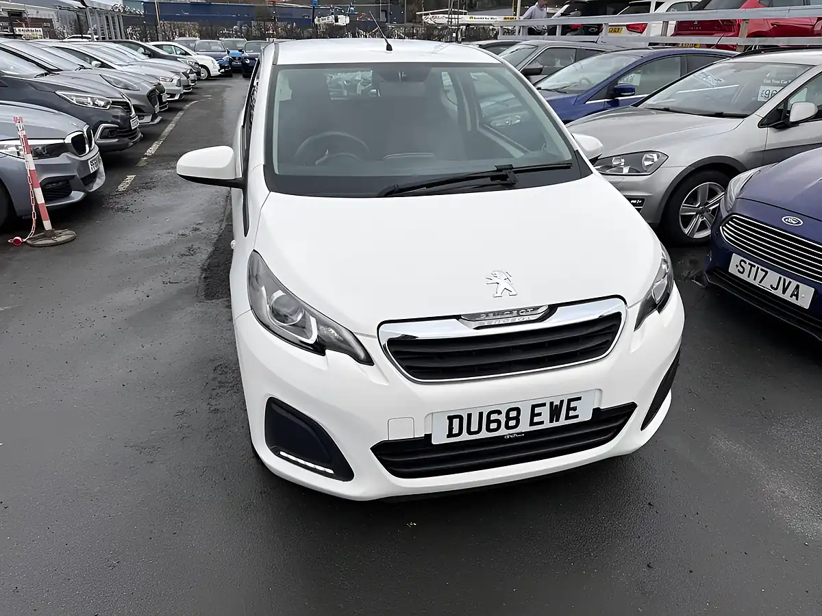 Used 2018 Peugeot 108 Active Edition White - Interior and Exterior details 12