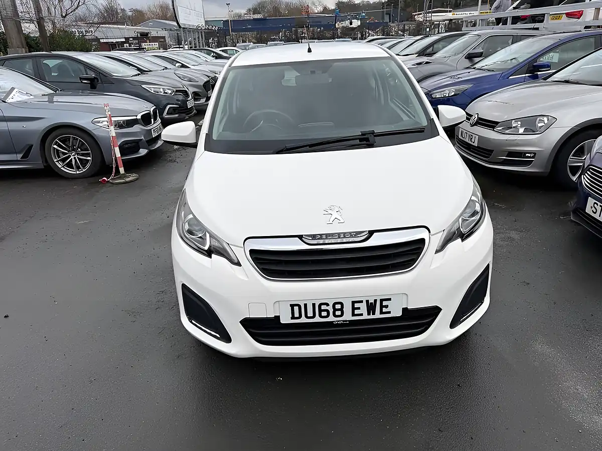 Used 2018 Peugeot 108 Active Edition White - Interior and Exterior details 13