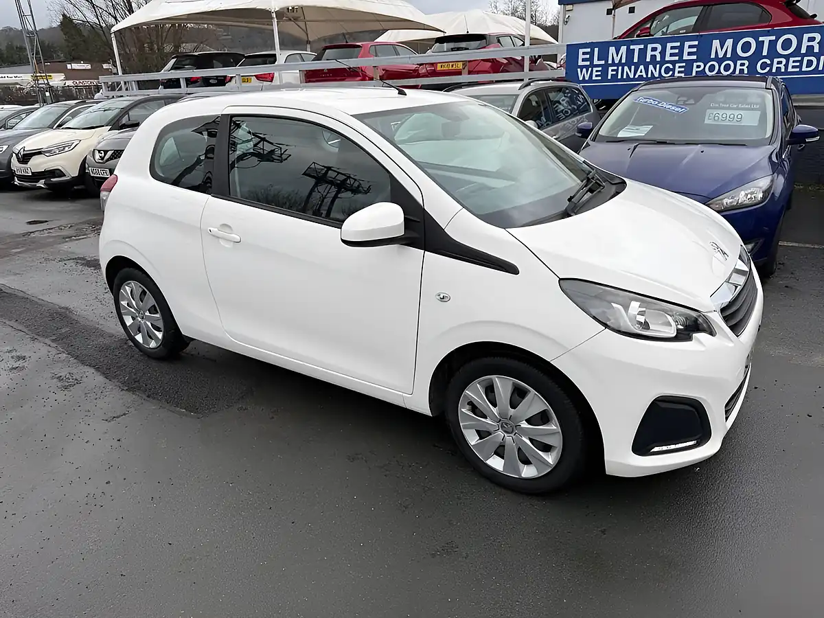 Used 2018 Peugeot 108 Active Edition White - Interior and Exterior details 6