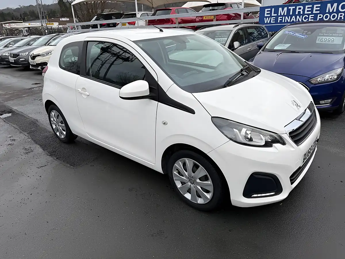 Used 2018 Peugeot 108 Active Edition White - Interior and Exterior details 7