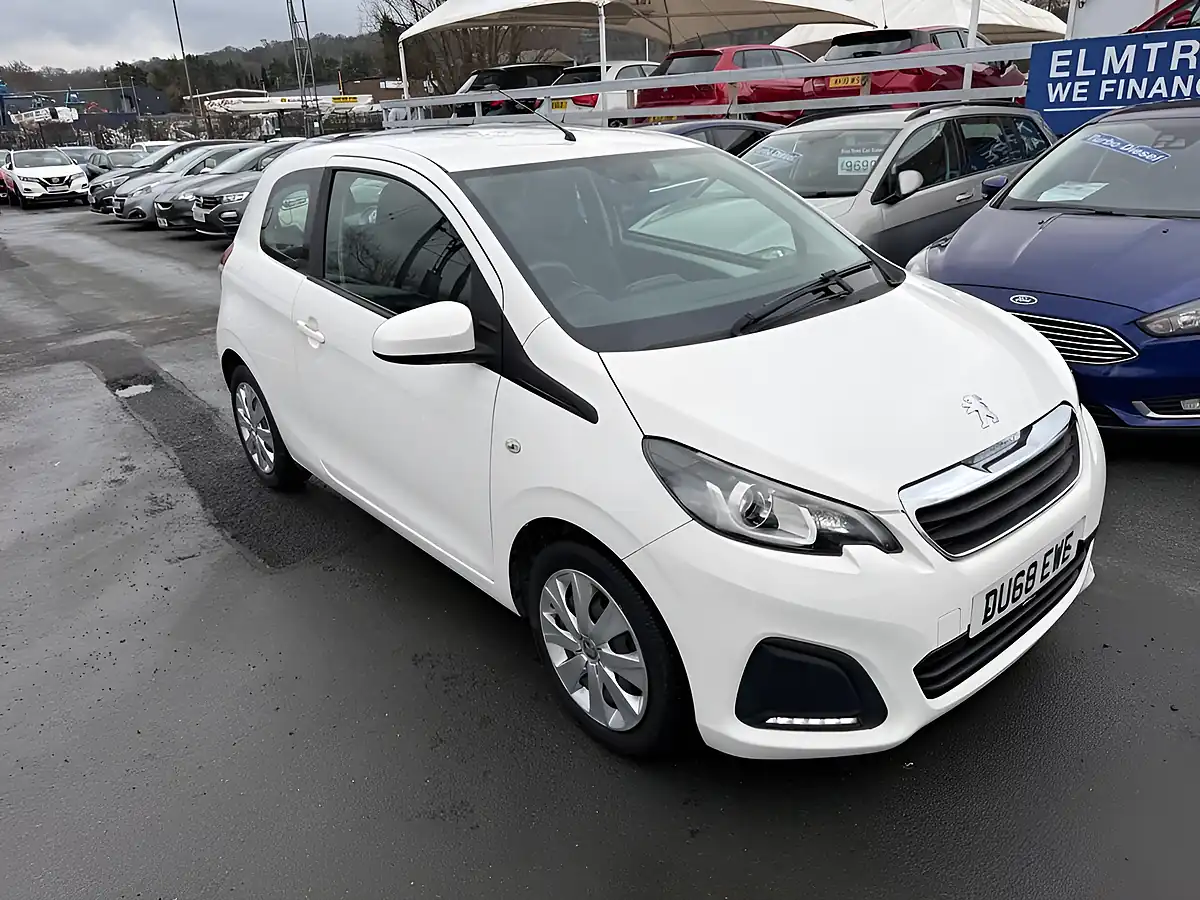 Used 2018 Peugeot 108 Active Edition White - Interior and Exterior details 9