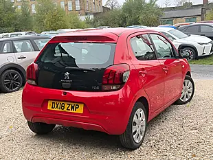 Used 2018 Peugeot 108 Active Red - Interior and Exterior details 10