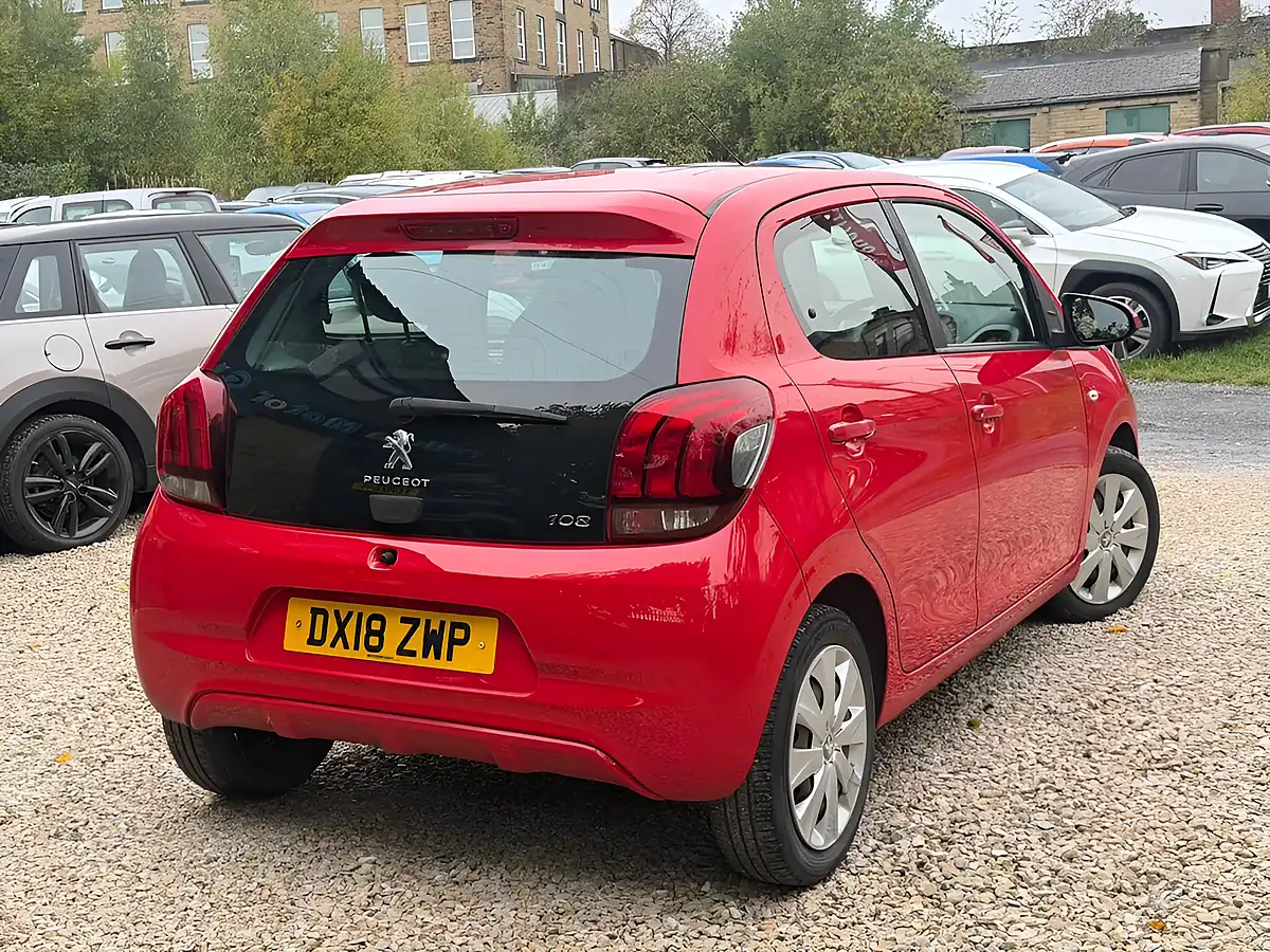 Used 2018 Peugeot 108 Active Red - Interior and Exterior details 10
